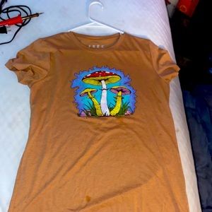 American eagle mushroom shirt